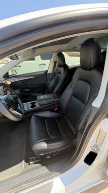 White 2022 Tesla Model 3 Long Range