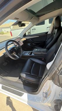 White 2022 Tesla Model 3 Long Range
