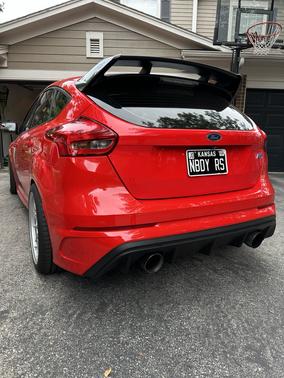 Red 2018 Ford Focus RS Base