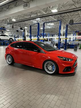 Red 2018 Ford Focus RS Base