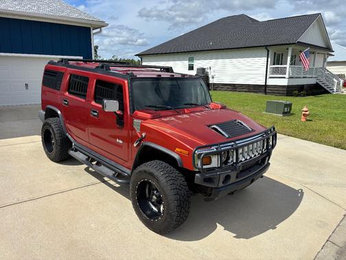 Orange 2003 Hummer H2 Base
