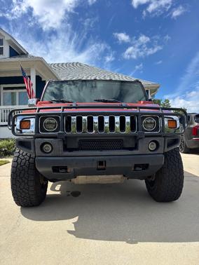 Orange 2003 Hummer H2 Base