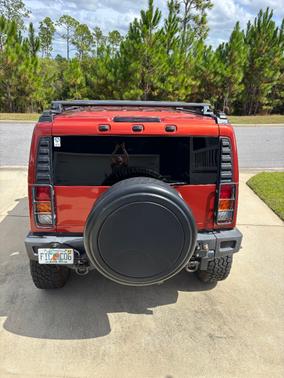 Orange 2003 Hummer H2 Base