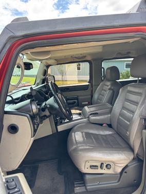 Orange 2003 Hummer H2 Base