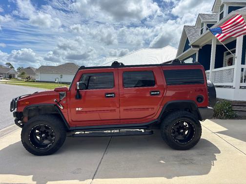 Orange 2003 Hummer H2 Base