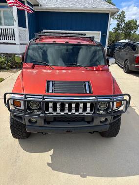Orange 2003 Hummer H2 Base