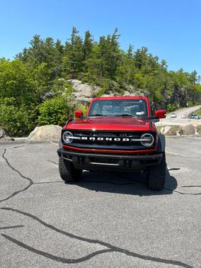 Red 2023 Ford Bronco Outer Banks Advanced