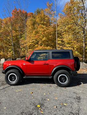 Red 2023 Ford Bronco Outer Banks Advanced
