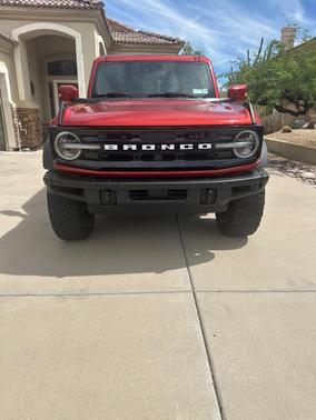 Red 2023 Ford Bronco Outer Banks Advanced