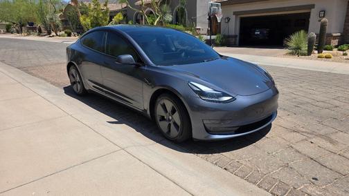 Gray 2023 Tesla Model 3 Base
