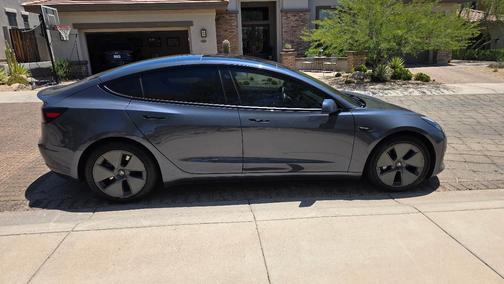 Gray 2023 Tesla Model 3 Base