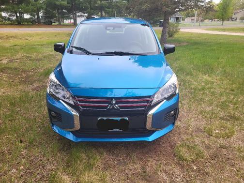 Blue 2022 Mitsubishi Mirage Black Edition