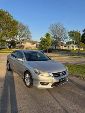 Silver 2014 Honda Accord EX-L V-6