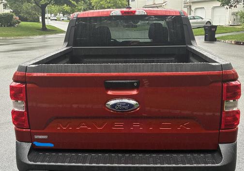 Red 2024 Ford Maverick XLT