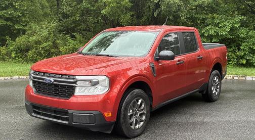 Red 2024 Ford Maverick XLT