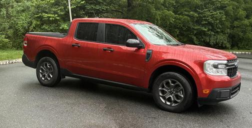 Red 2024 Ford Maverick XLT