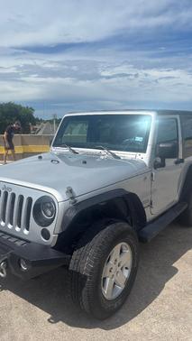 Silver 2011 Jeep Wrangler Sport
