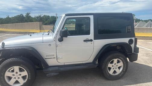 Silver 2011 Jeep Wrangler Sport
