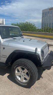 Silver 2011 Jeep Wrangler Sport