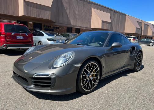 Gray 2014 Porsche 911 911 Turbo S