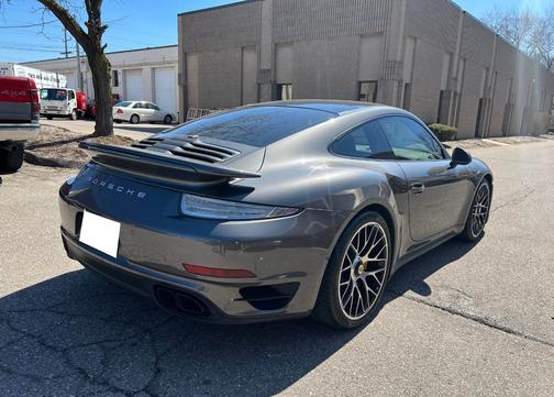 Gray 2014 Porsche 911 911 Turbo S