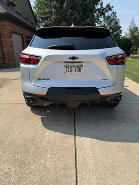 Silver 2021 Chevrolet Blazer RS