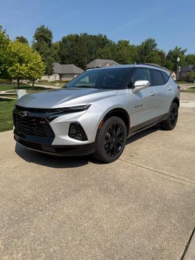 Silver 2021 Chevrolet Blazer RS