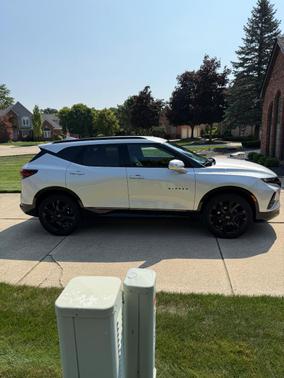 Silver 2021 Chevrolet Blazer RS