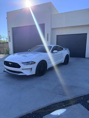 White 2019 Ford Mustang GT Premium