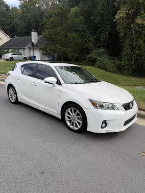 White 2012 Lexus CT 200h Premium