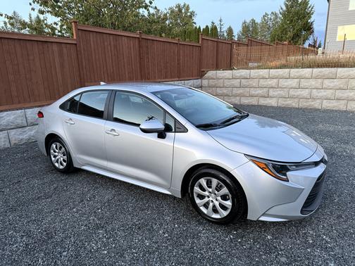 Silver 2025 Toyota Corolla LE