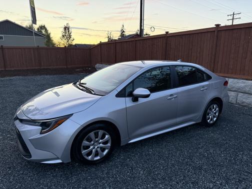Silver 2025 Toyota Corolla LE
