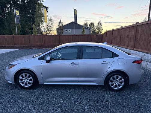 Silver 2025 Toyota Corolla LE