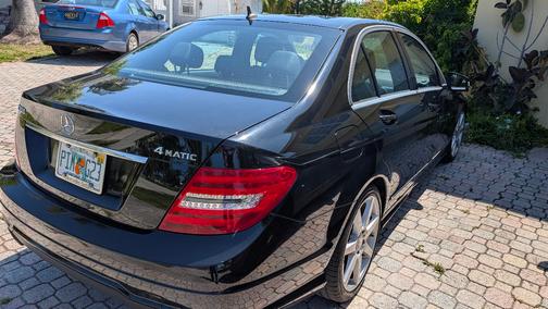 Black 2013 Mercedes-Benz C-Class C 300 4MATIC Sport