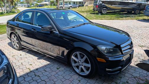Black 2013 Mercedes-Benz C-Class C 300 4MATIC Sport