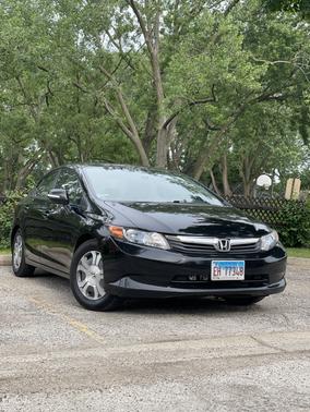 Black 2012 Honda Civic Hybrid Base