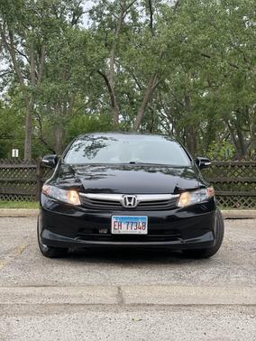 Black 2012 Honda Civic Hybrid Base