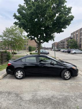 Black 2012 Honda Civic Hybrid Base