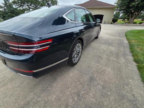 Blue 2021 Genesis G80 2.5T