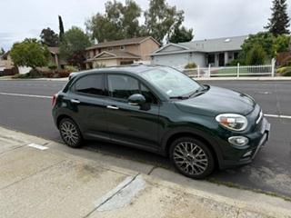 Green 2016 FIAT 500X Trekking