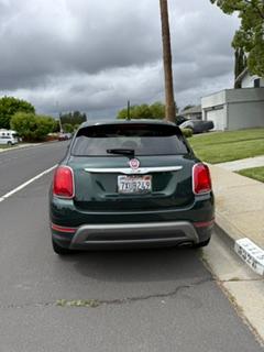 Green 2016 FIAT 500X Trekking