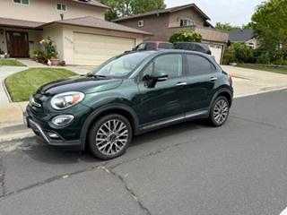 Green 2016 FIAT 500X Trekking