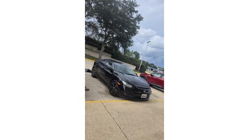 Black 2019 Honda Civic Sport