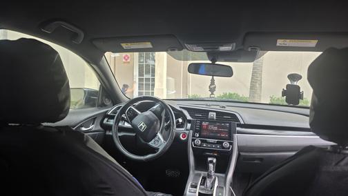 Black 2019 Honda Civic Sport