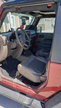 Red 2008 Jeep Wrangler X