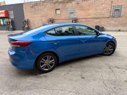 Blue 2018 Hyundai ELANTRA SEL