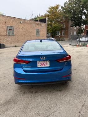 Blue 2018 Hyundai ELANTRA SEL