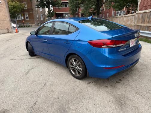 Blue 2018 Hyundai ELANTRA SEL