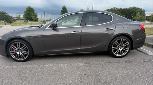 Gray 2017 Maserati Ghibli S
