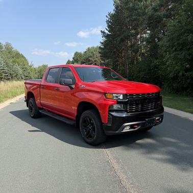 Red 2019 Chevrolet Silverado 1500 Custom Trail Boss